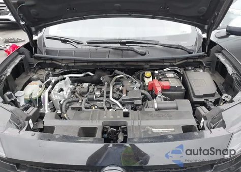 2025 Nissan Kicks Sv Fwd from USA, damaged, VIN 3N8AP6CA0SL336619